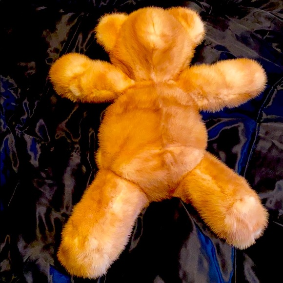 Large 💯 Genuine Mink Luxurious Rare Teddy Bear - Picture 3 of 6